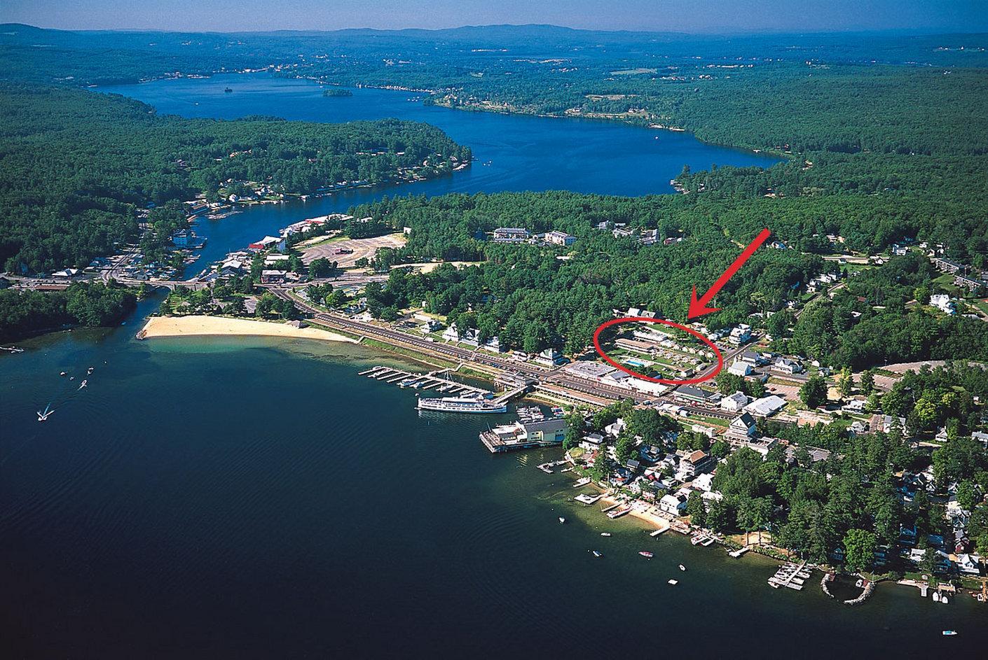 Half Moon Motel & Cottages Weirs Beach Bagian luar foto